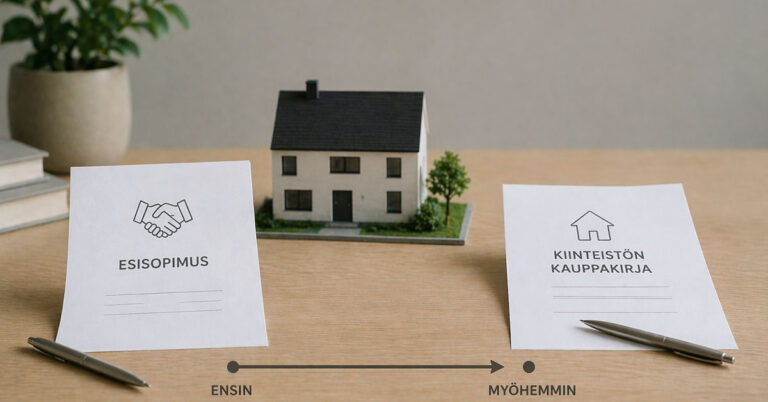 Kiinteistön kaupan esisopimus